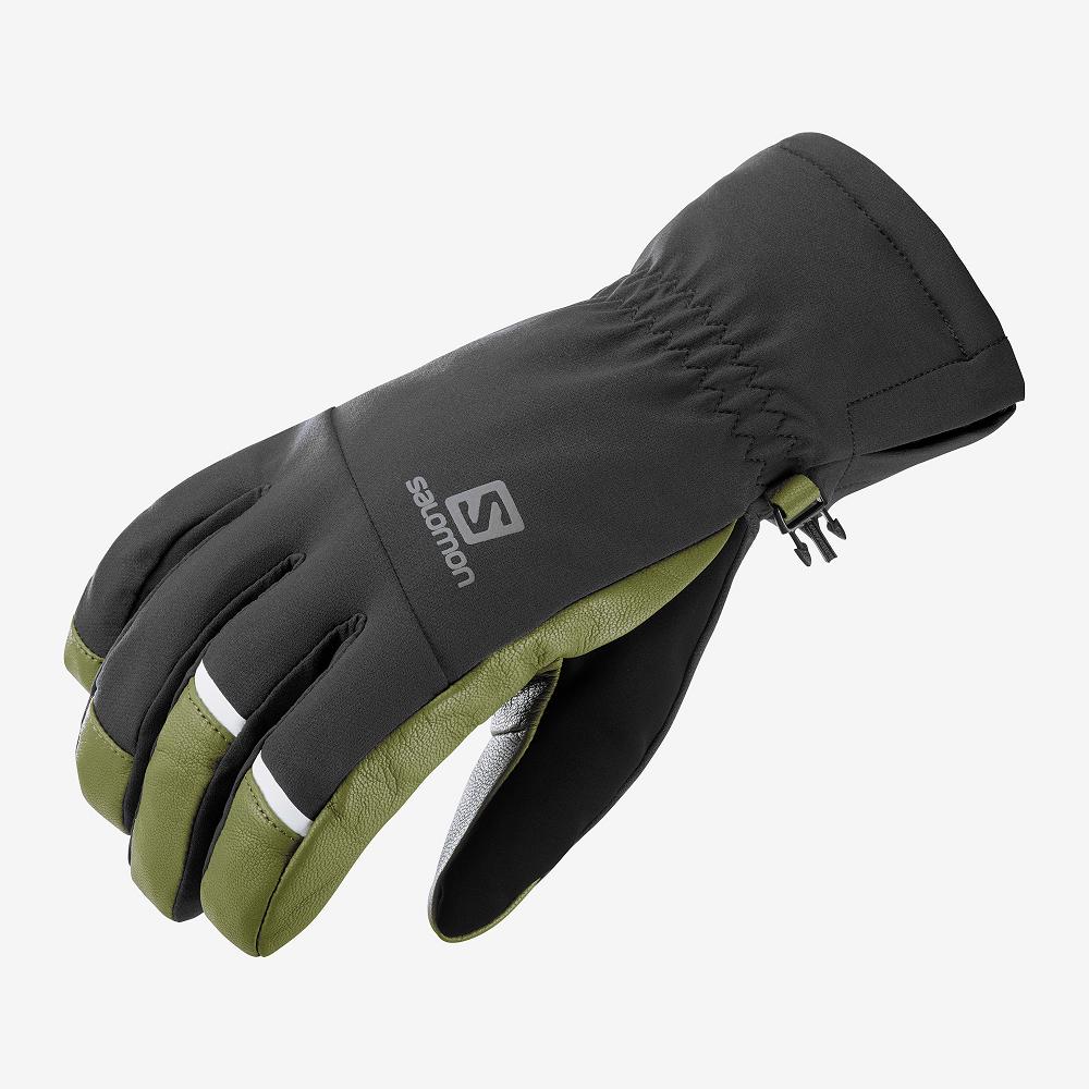 SALOMON PROPELLER DRY M Philippines - Men's Gloves - Black | 105472-HOM